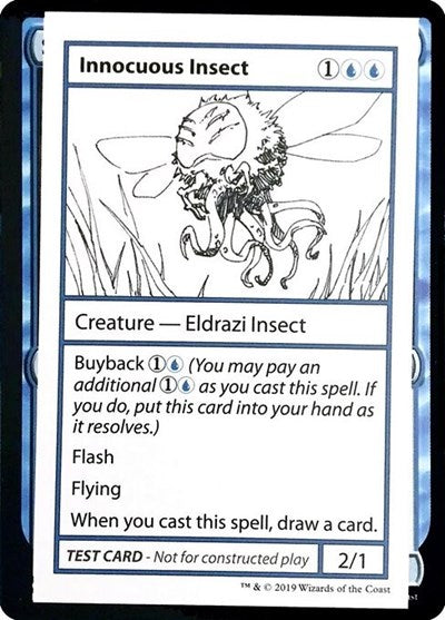 Innocuous Insect (No PW Symbol)