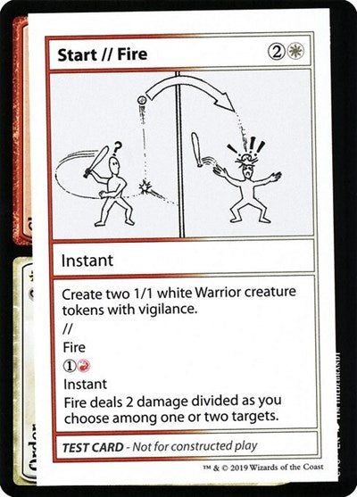Start // Fire (No PW Symbol)