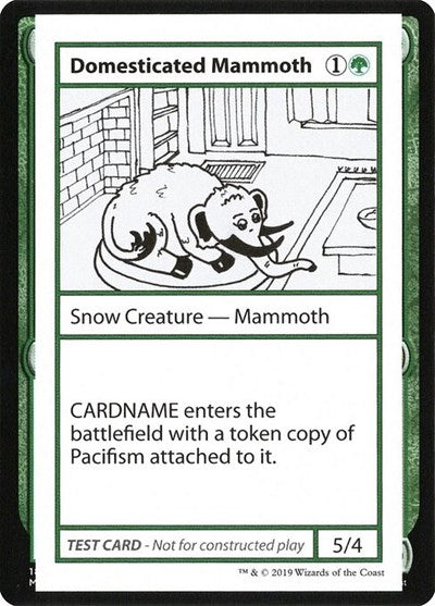 Domesticated Mammoth (No PW Symbol)