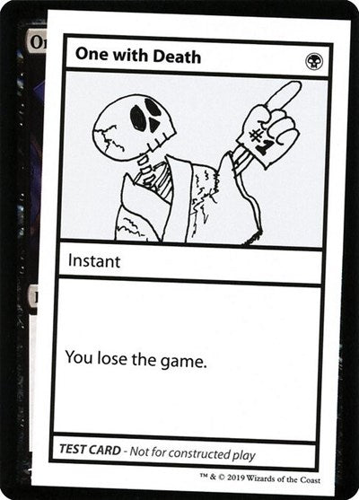 One With Death (No PW Symbol)