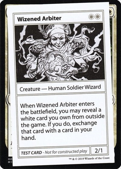 Wizened Arbiter (No PW Symbol)