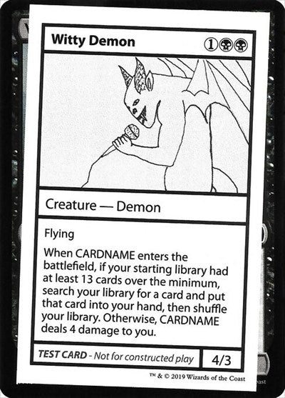 Witty Demon (No PW Symbol)