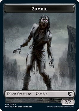 Zombie (005 MIC) // Zombie (005 MID) Double-Sided Token