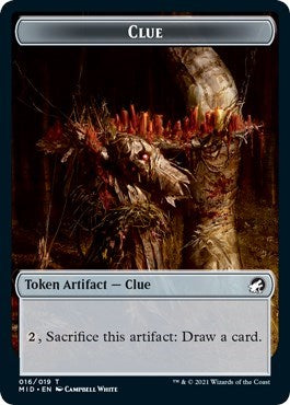 Clue // Beast Double-Sided Token