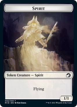 Spirit // Elemental Double-Sided Token