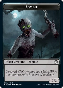 Zombie (005) // Insect Double-Sided Token