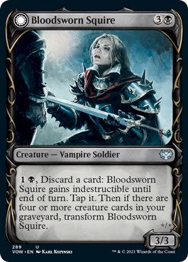 Bloodsworn Squire (Showcase)