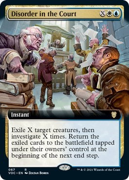 Disorder in the Court (Extended Art)