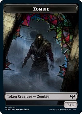 Zombie (008) // Spirit Cleric Double-Sided Token