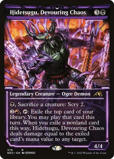 Hidetsugu, Devouring Chaos (Showcase)