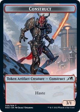 Construct (006) // Blood (017) Double-Sided Token (Challenger 2022)