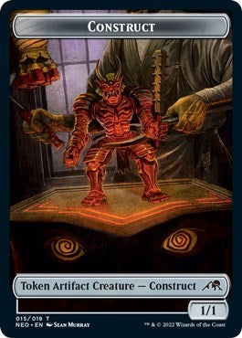 Construct (015) // Blood (017) Double-Sided Token (Challenger 2022)