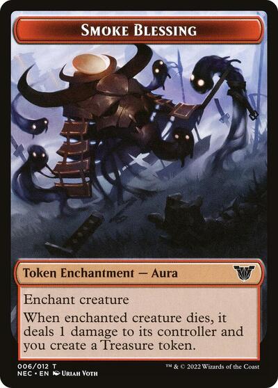Smoke Blessing // Treasure Double-Sided Token