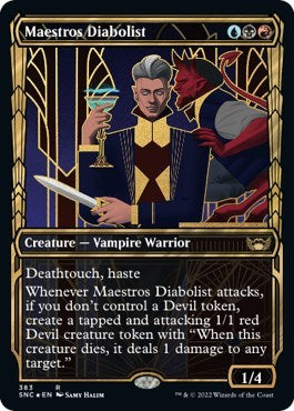 Maestros Diabolist (Gilded Foil)
