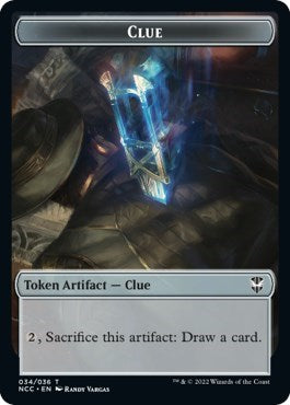 Clue // Copy Double-Sided Token