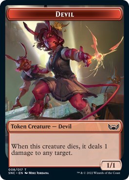 Devil // Spirit Double-sided Token
