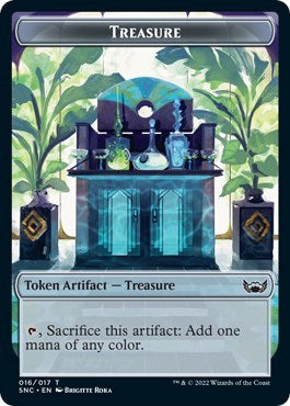 Treasure (016) // Rhino Warrior Double-Sided Token