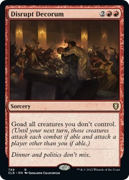 Disrupt Decorum