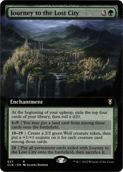 Journey to the Lost City (Extended Art)