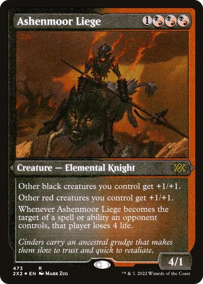 Ashenmoor Liege (Foil Etched)