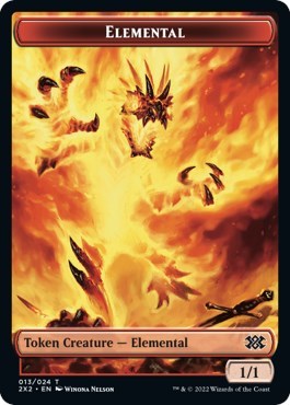 Elemental // Spirit (008) Double-Sided Token