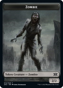 Zombie // Soldier Double-Sided Token