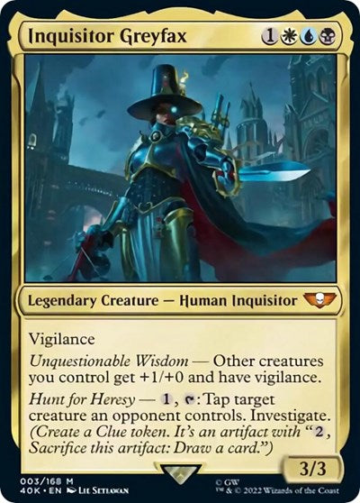 Inquisitor Greyfax (Surge Foil)