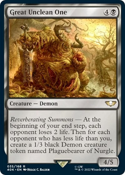 Great Unclean One (Surge Foil)