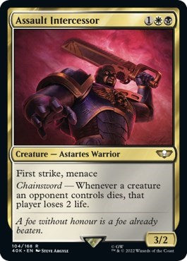 Assault Intercessor (Surge Foil)