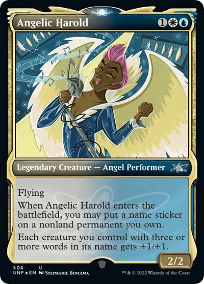 Angelic Harold (Showcase) (Galaxy Foil)