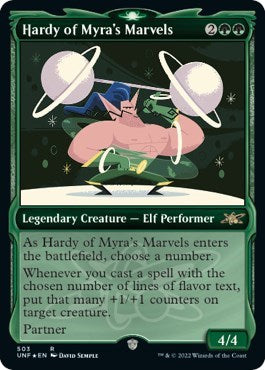 Hardy of Myra's Marvels (Showcase) (Galaxy Foil)