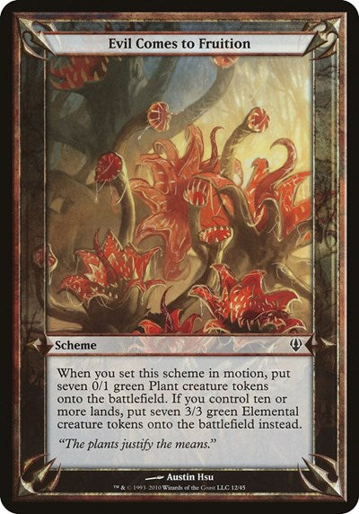Evil Comes to Fruition (Archenemy)