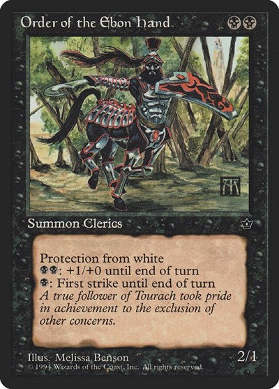 Order of the Ebon Hand (Benson)