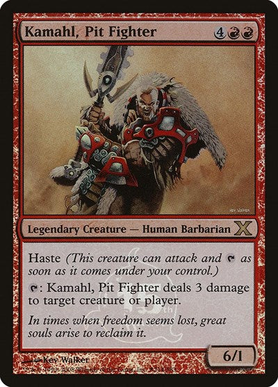 Kamahl, Pit Fighter (15th Anniversary)