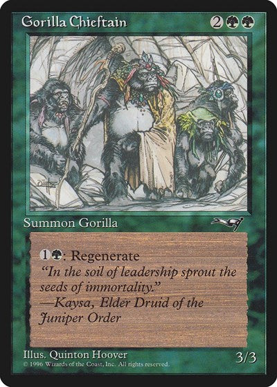 Gorilla Chieftain (4 Gorillas)
