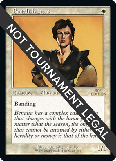 Benalish Hero (Retro Frame)