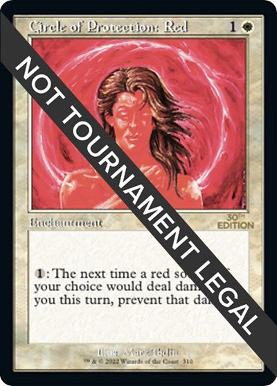 Circle of Protection: Red (Retro Frame)