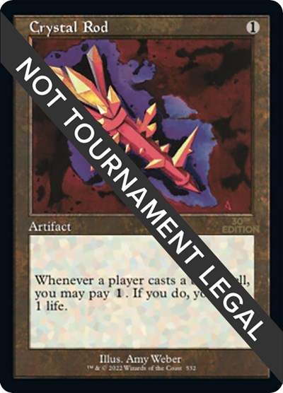 Crystal Rod (Retro Frame)