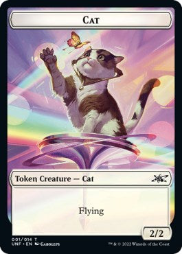 Cat // Food (10) Double-sided Token