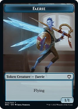 Faerie // Thopter (010) Double-Sided Token
