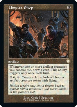 Thopter Shop (Retro Frame)