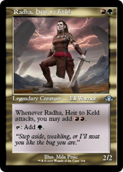Radha, Heir to Keld (Retro Frame)