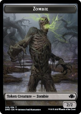 Zombie // Saproling Double-sided Token