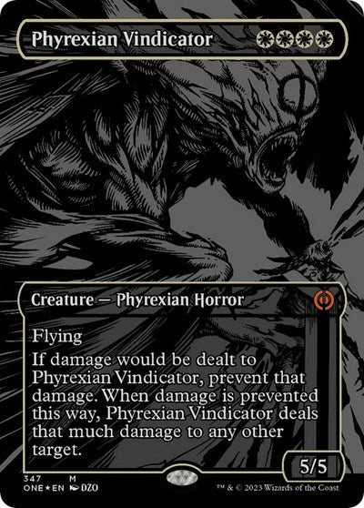 Phyrexian Vindicator (Oil Slick Raised Foil)