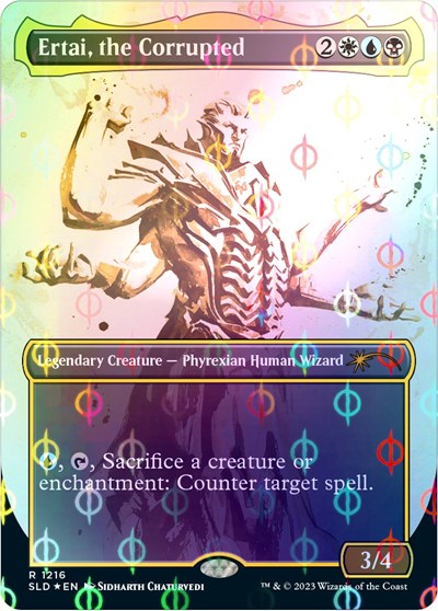 Ertai, the Corrupted (Step-and-Compleat Foil)