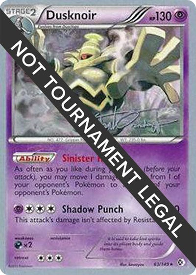 Dusknoir - 2014 (Trent Orndorff)