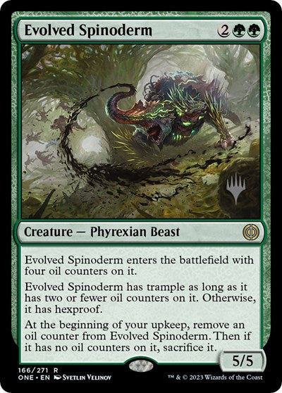 Evolved Spinoderm