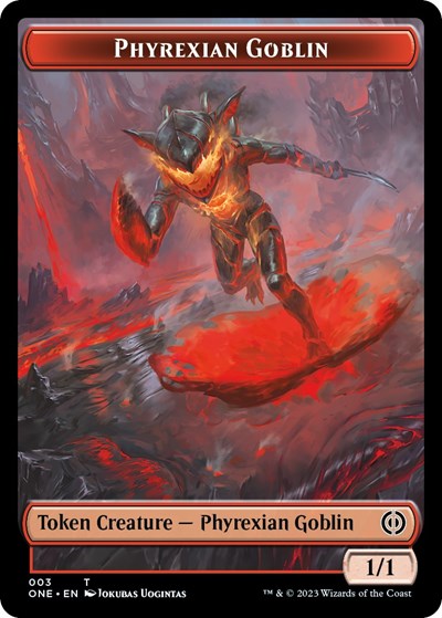 Phyrexian Goblin // Phyrexian Golem Double-Sided Token
