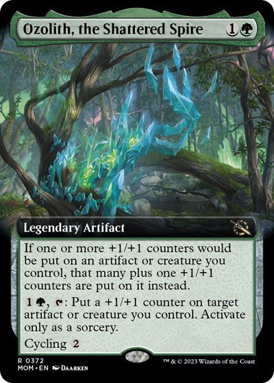 Ozolith, the Shattered Spire (Extended Art)
