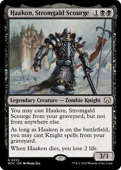 Haakon, Stromgald Scourge